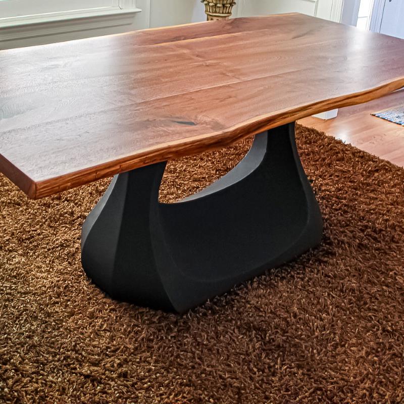 302 Uilani – 28" Metal Dining Table Base