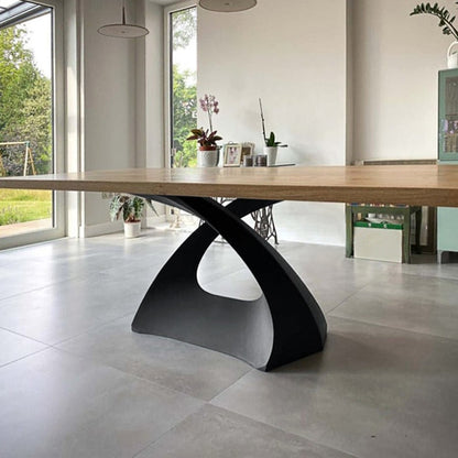 307 Tulipe 28" Industrial Metal Table Base