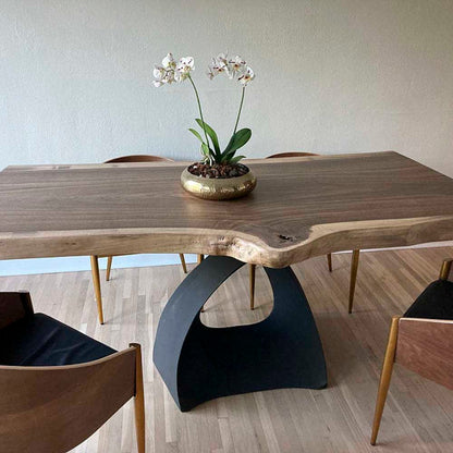 307 Tulipe 28" Industrial Metal Table Base